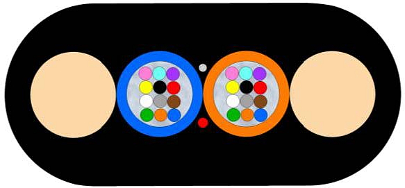 Flat Aerial Cable 24F (NC)